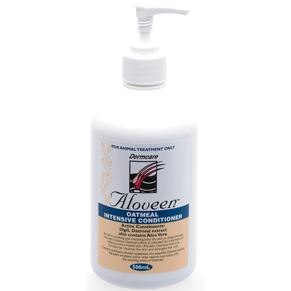 Dermcare Aloveen Oatmeal Intensive Pet Conditioner - Kohepets