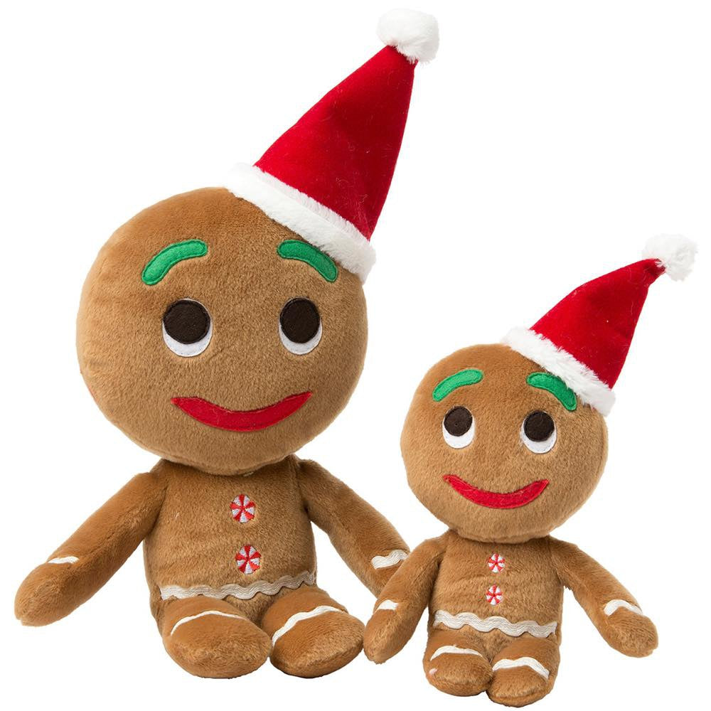 FuzzYard X'mas Gingerbread Man Plush Dog Toy (discontinued)
