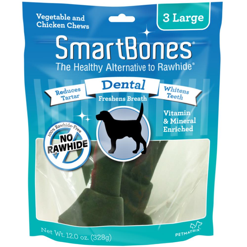 SmartBones Rawhide-Free Dental Dog Chews - Kohepets