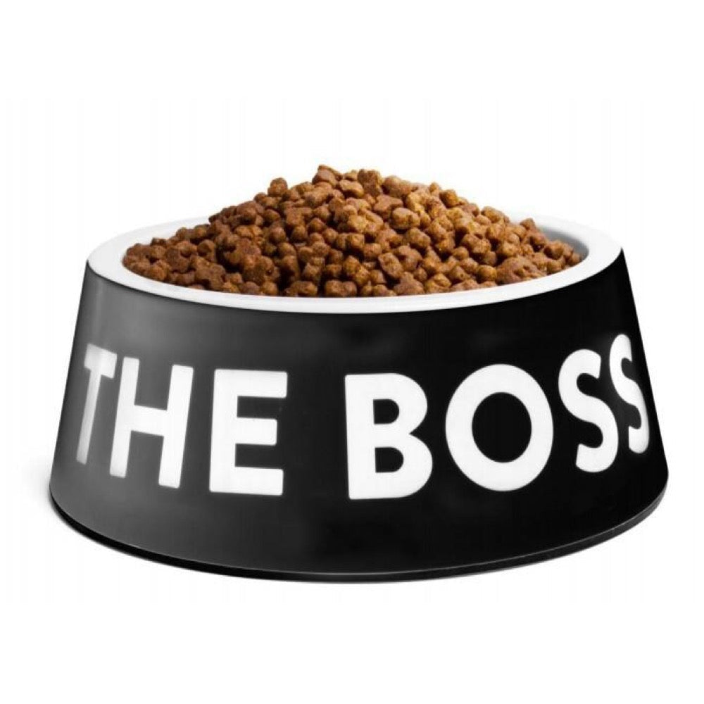 Zee.Dog Black Boss Dog Bowl